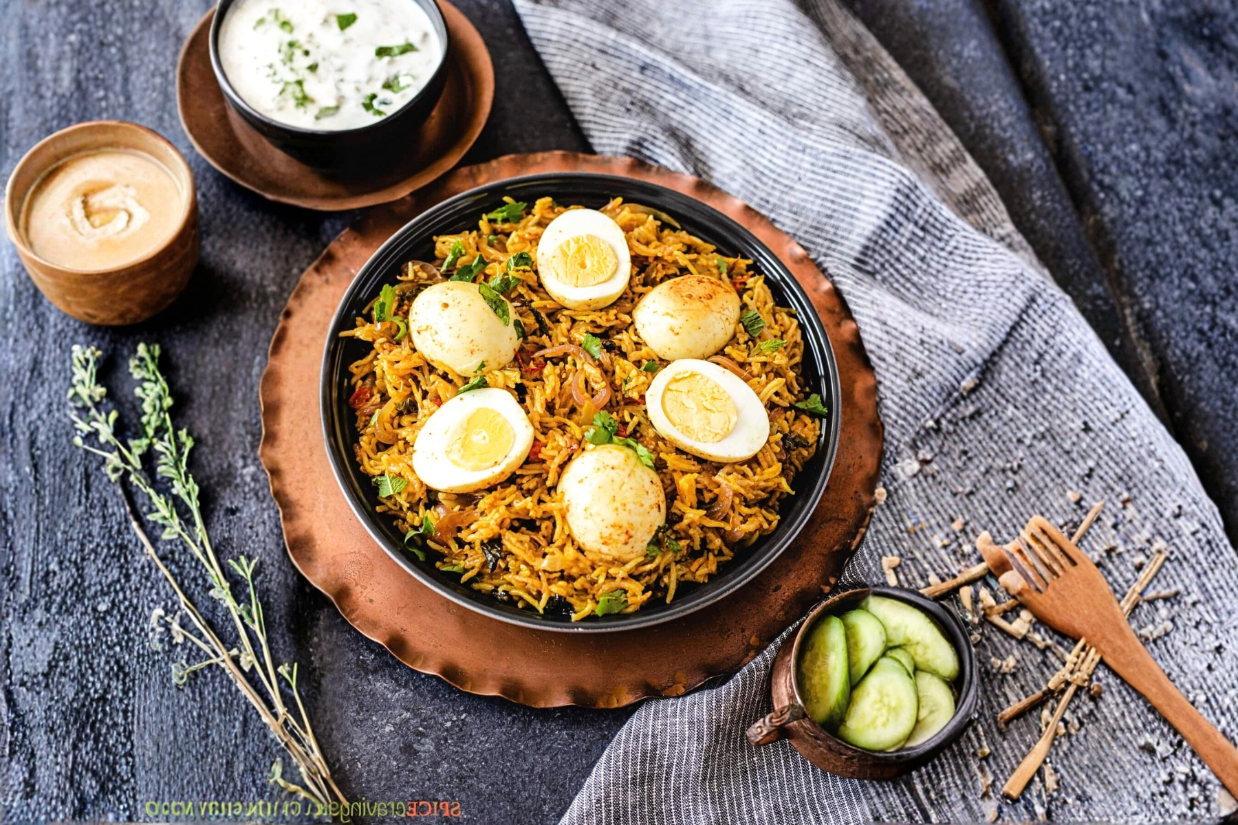 Egg Biryani Combo